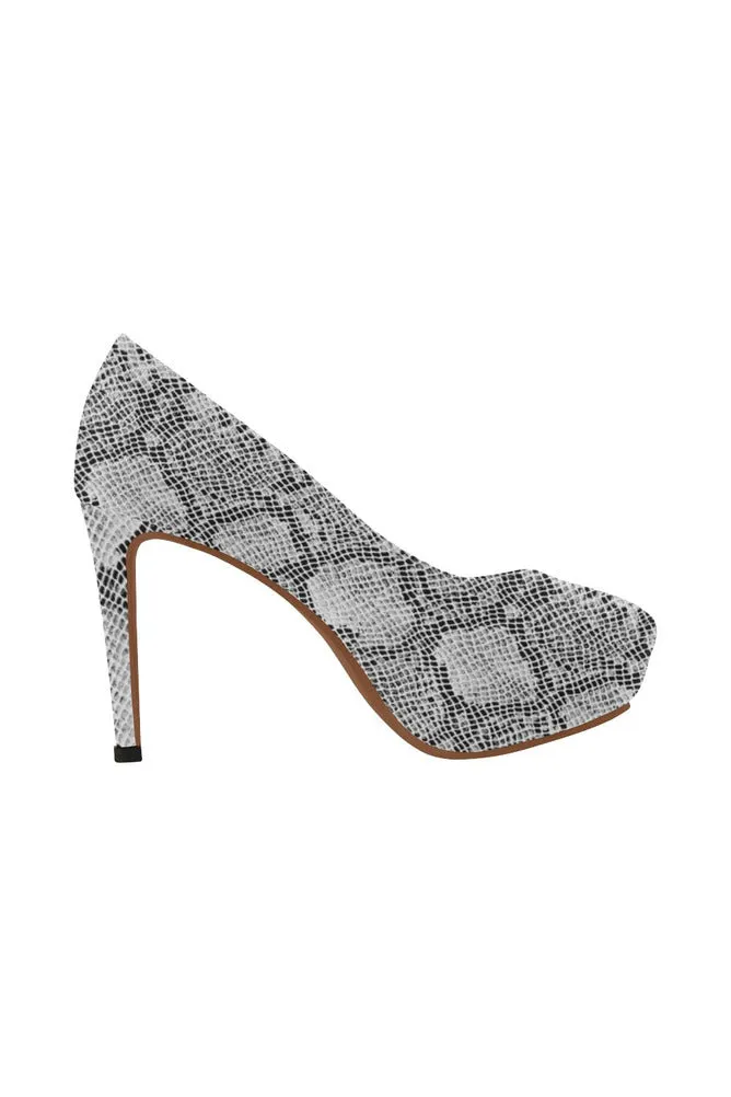 Snakeskin Women's High Heels