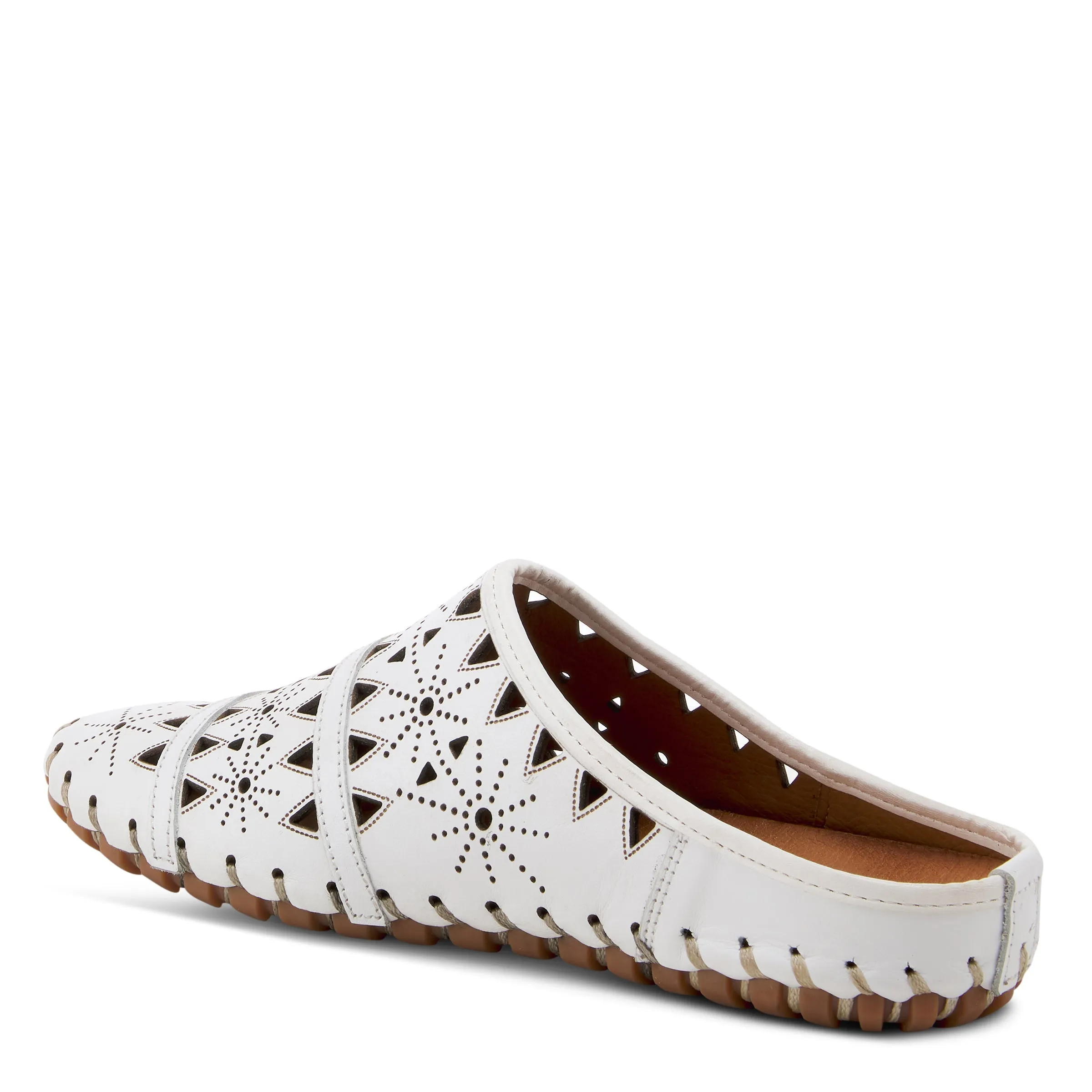 Spring Step Shoes Fusalide Women’s Leather Slip On Clog Shoes