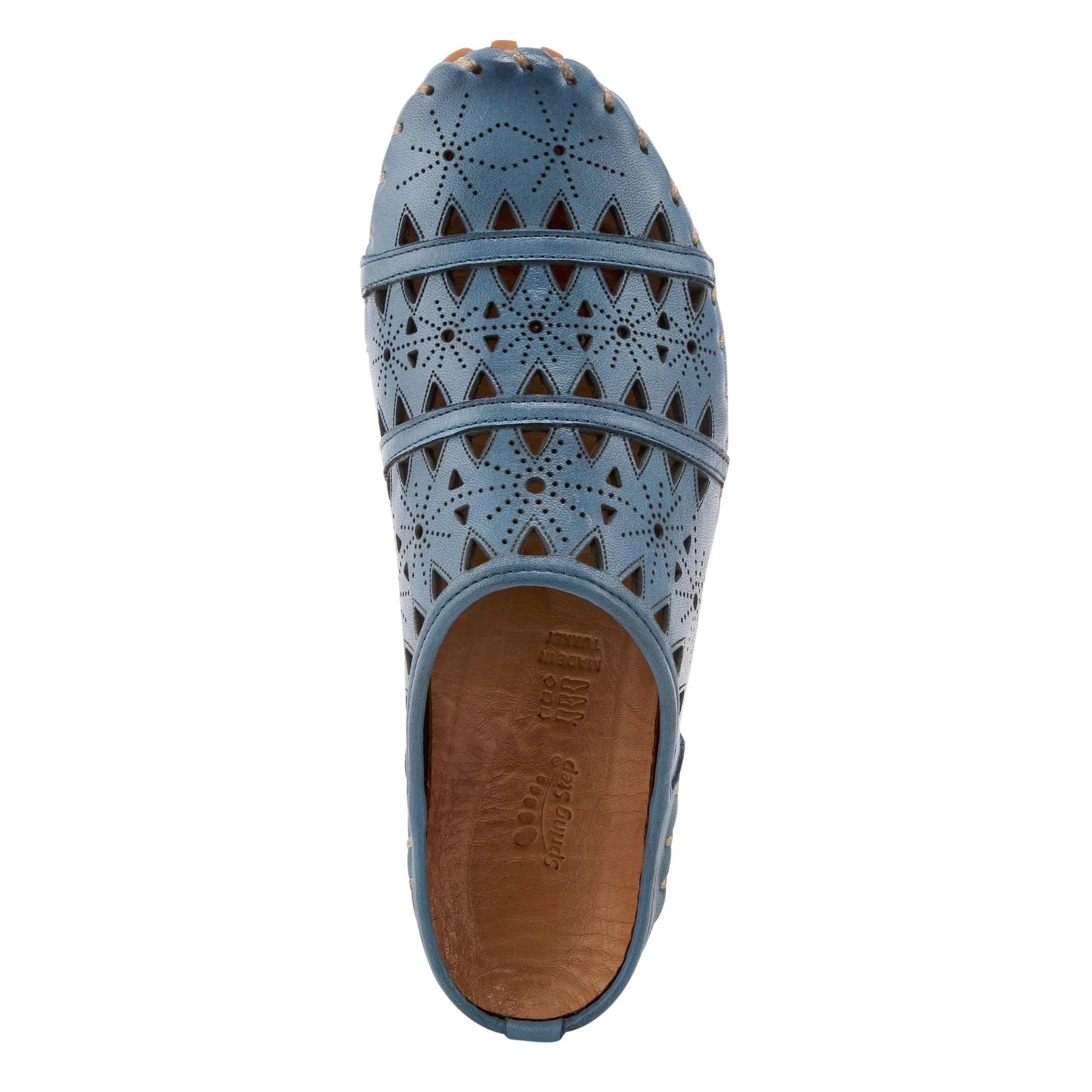 Spring Step Shoes Fusalide Women’s Leather Slip On Clog Shoes