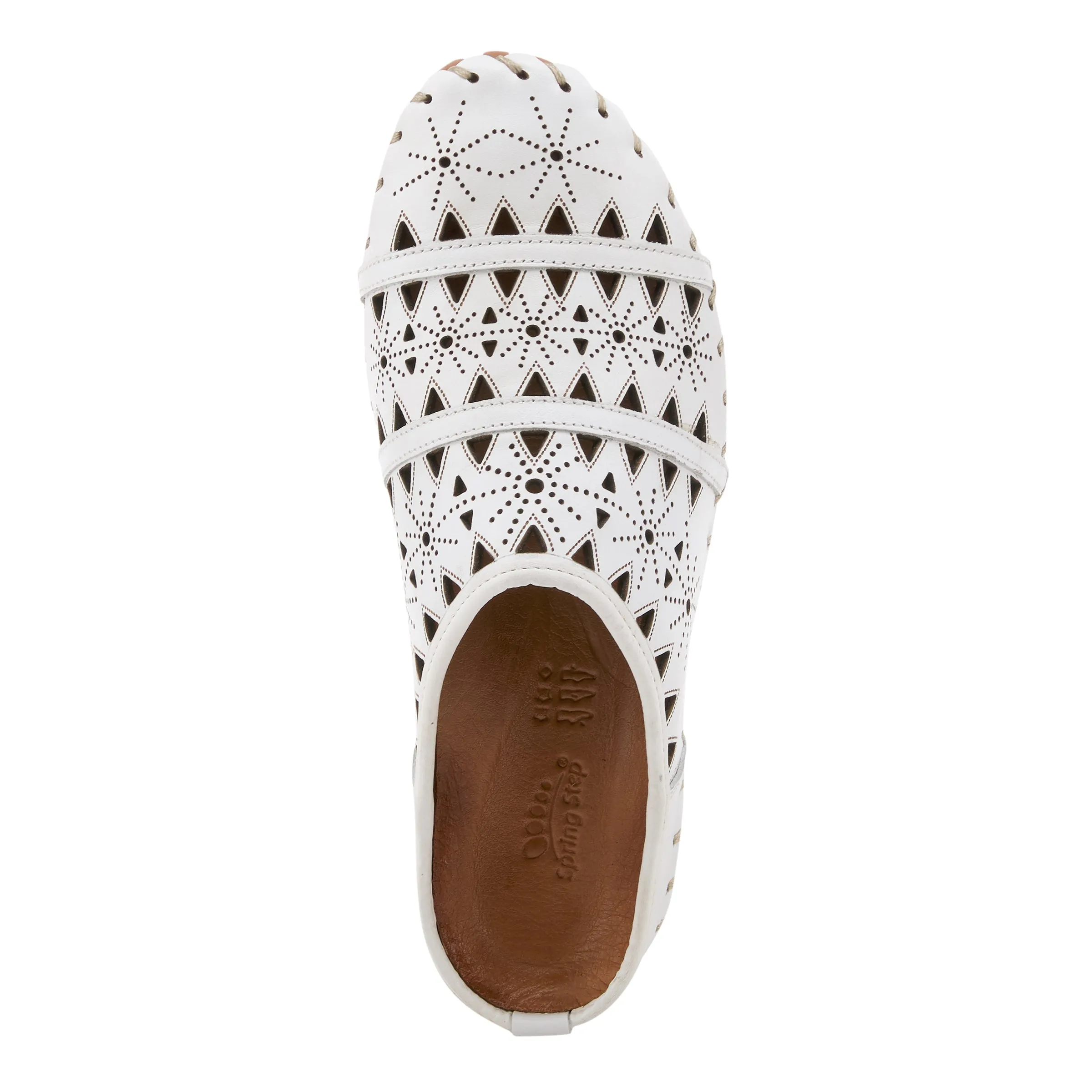 Spring Step Shoes Fusalide Women’s Leather Slip On Clog Shoes