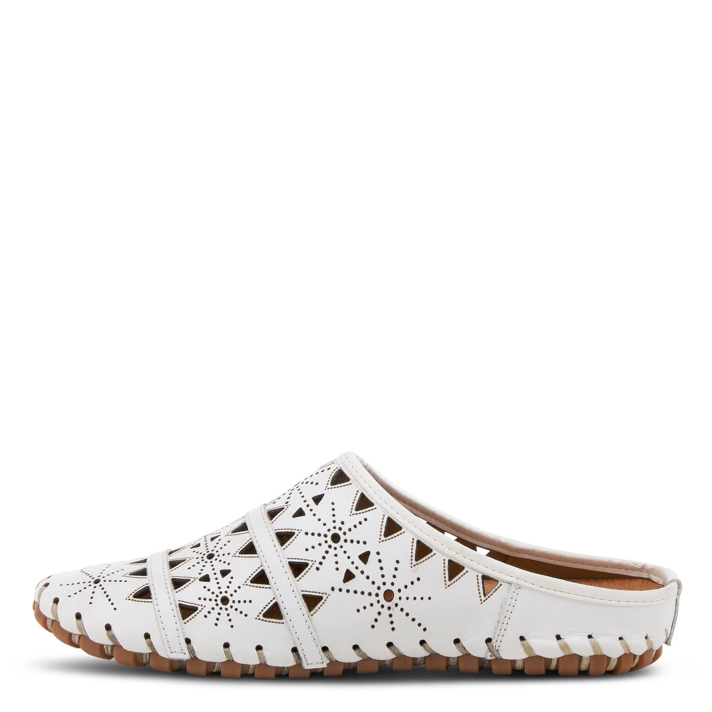 Spring Step Shoes Fusalide Women’s Leather Slip On Clog Shoes