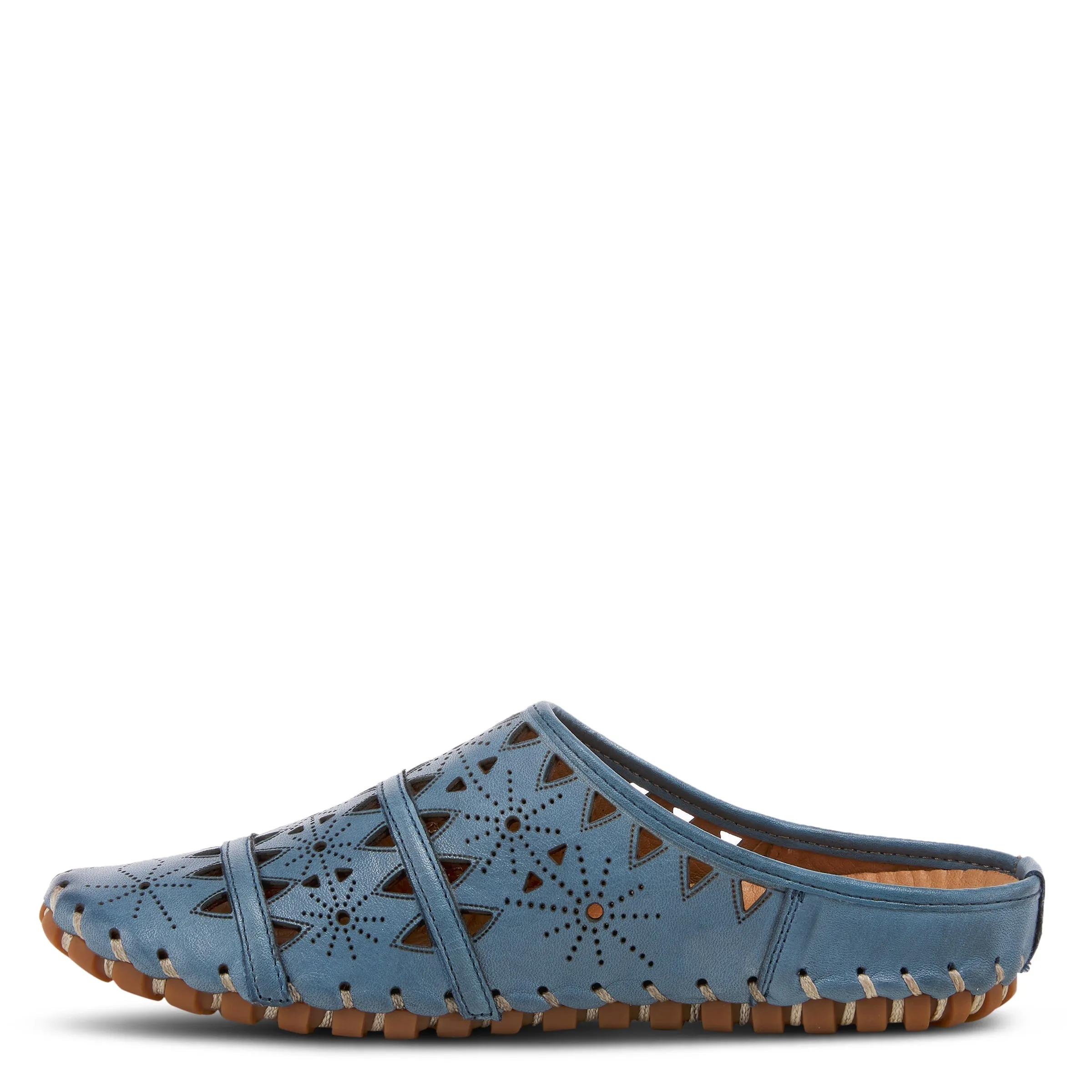 Spring Step Shoes Fusalide Women’s Leather Slip On Clog Shoes