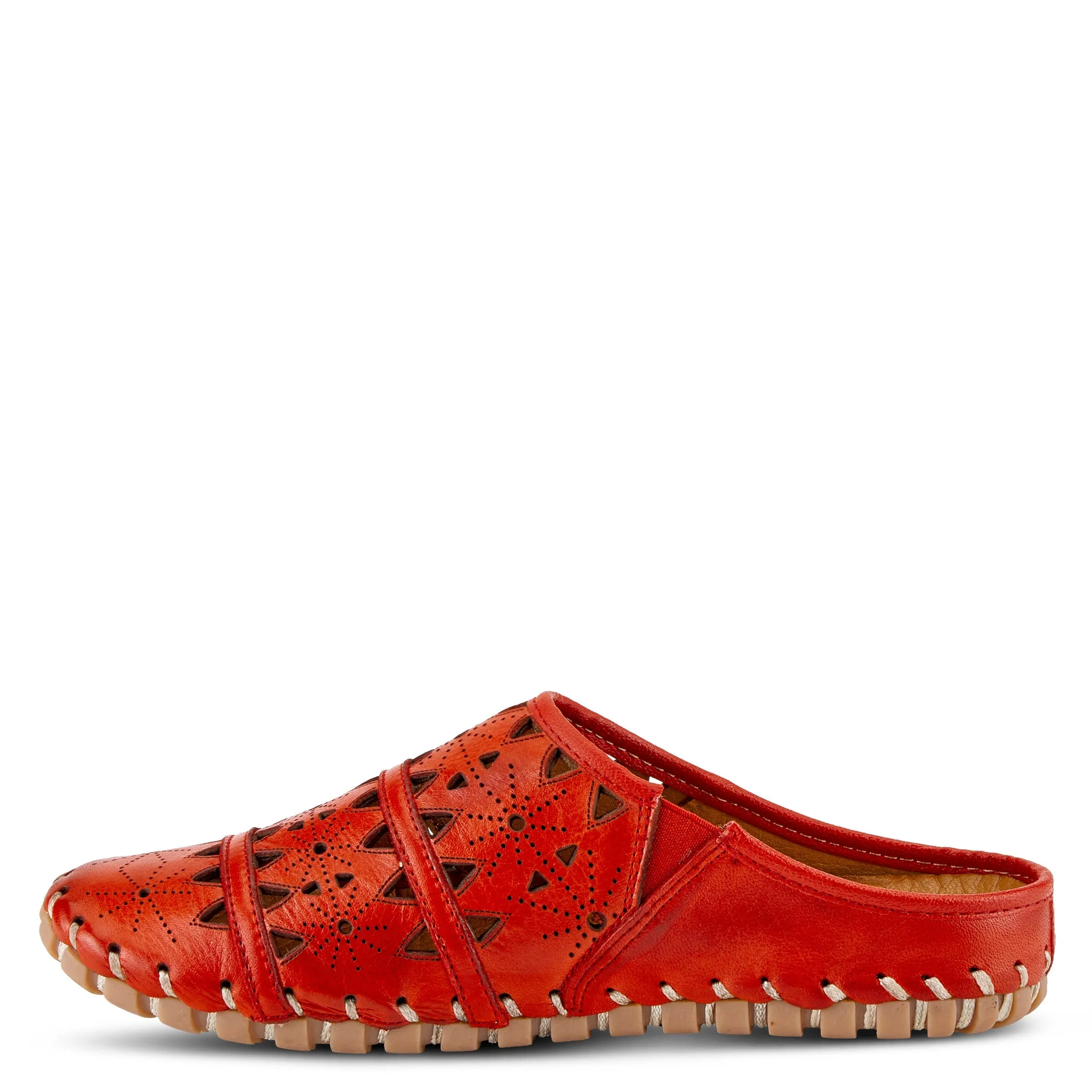 Spring Step Shoes Fusalide Women’s Leather Slip On Clog Shoes