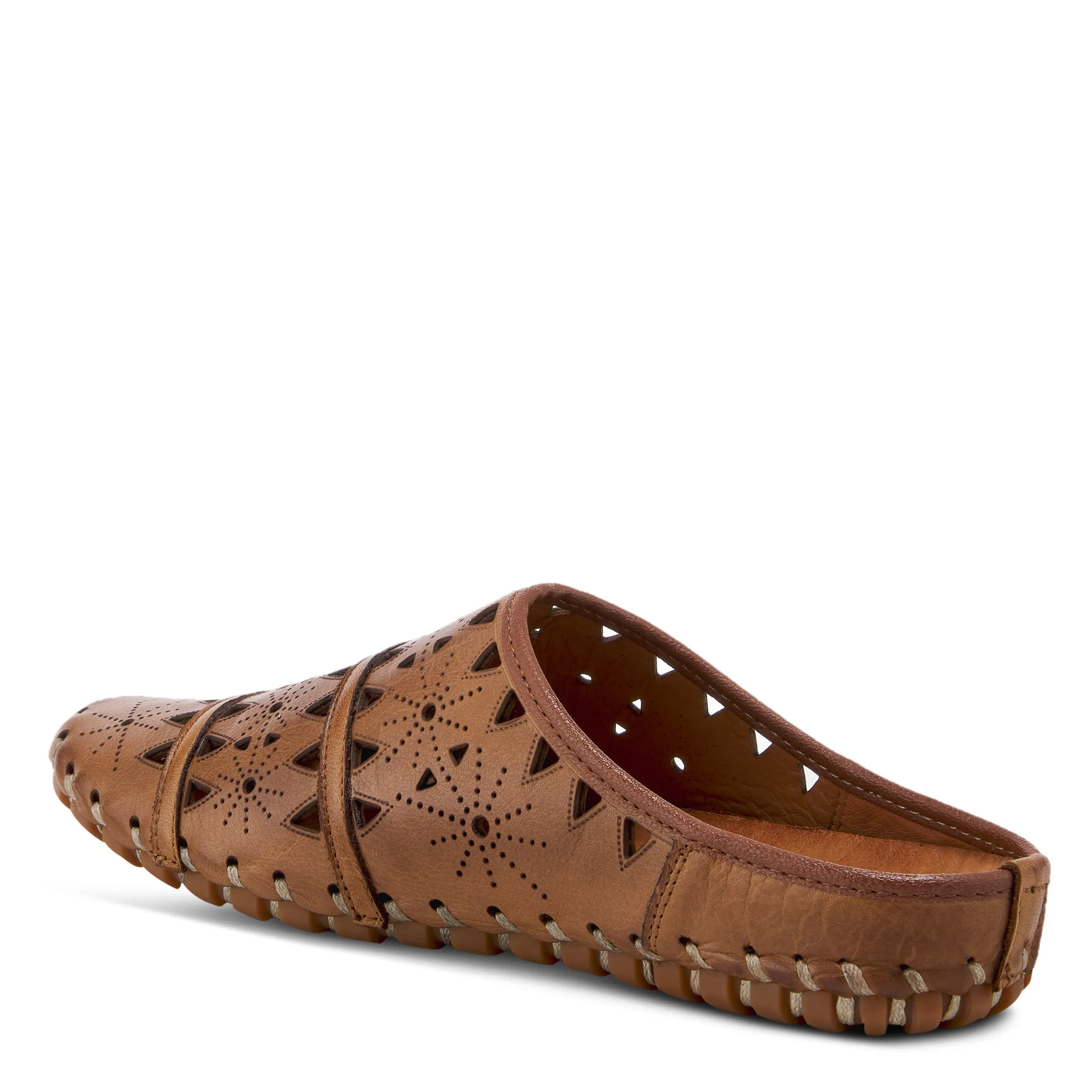 Spring Step Shoes Fusalide Women’s Leather Slip On Clog Shoes