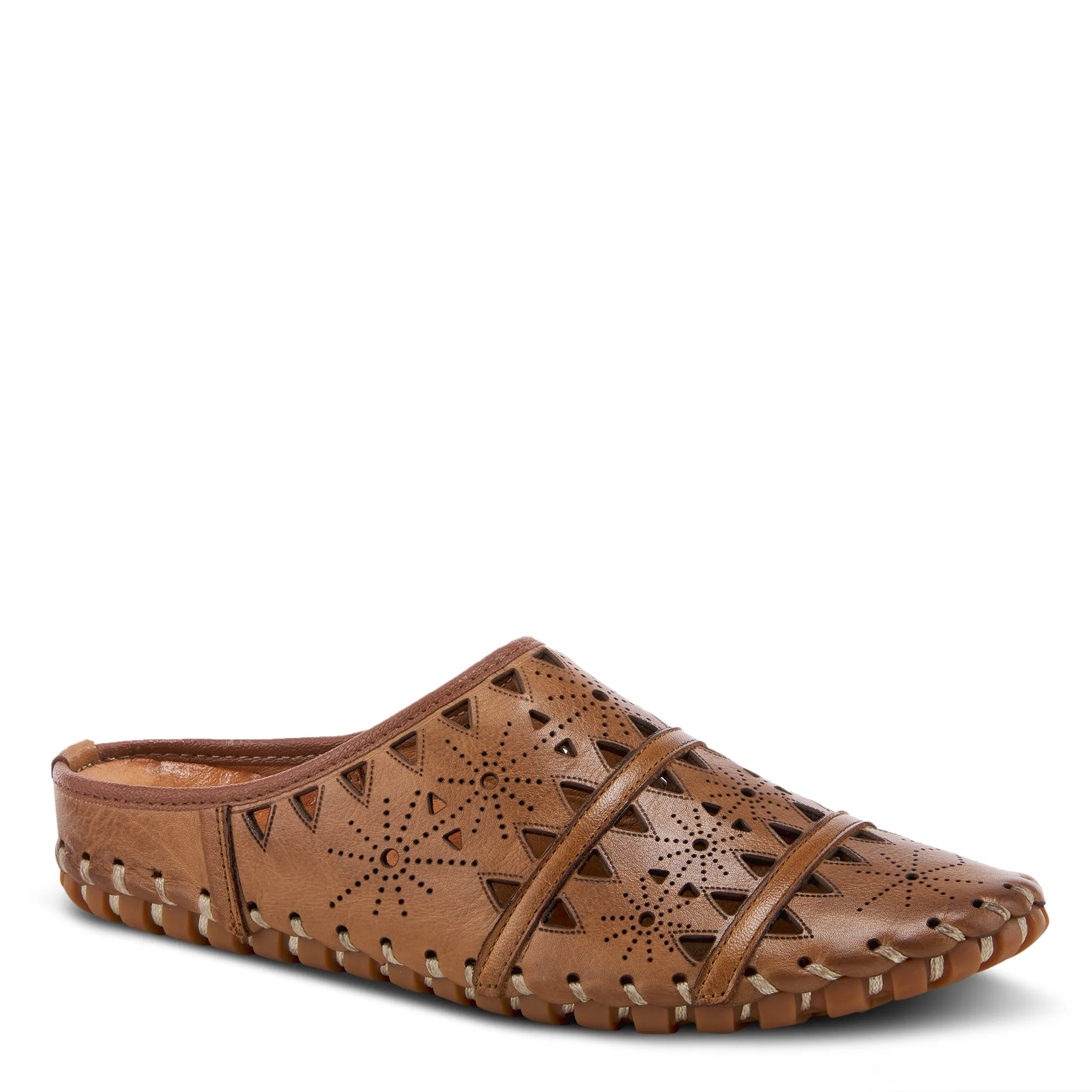Spring Step Shoes Fusalide Women’s Leather Slip On Clog Shoes