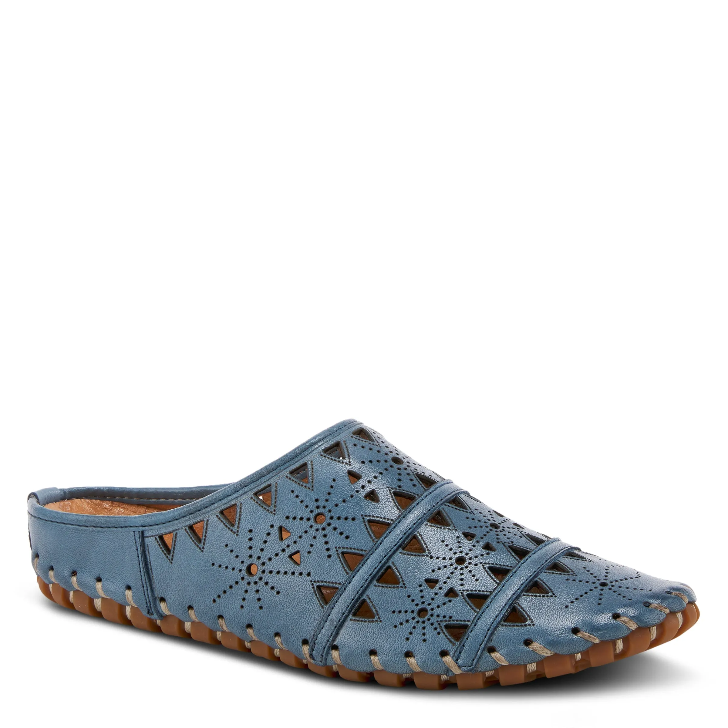 Spring Step Shoes Fusalide Women’s Leather Slip On Clog Shoes