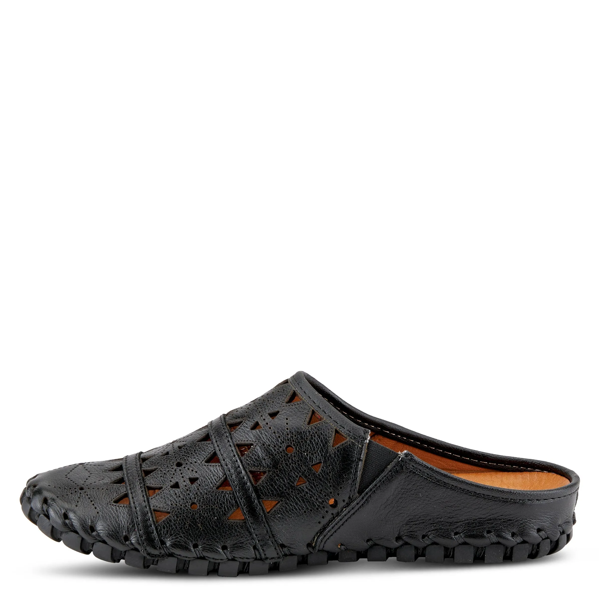 Spring Step Shoes Fusalide Women’s Leather Slip On Clog Shoes
