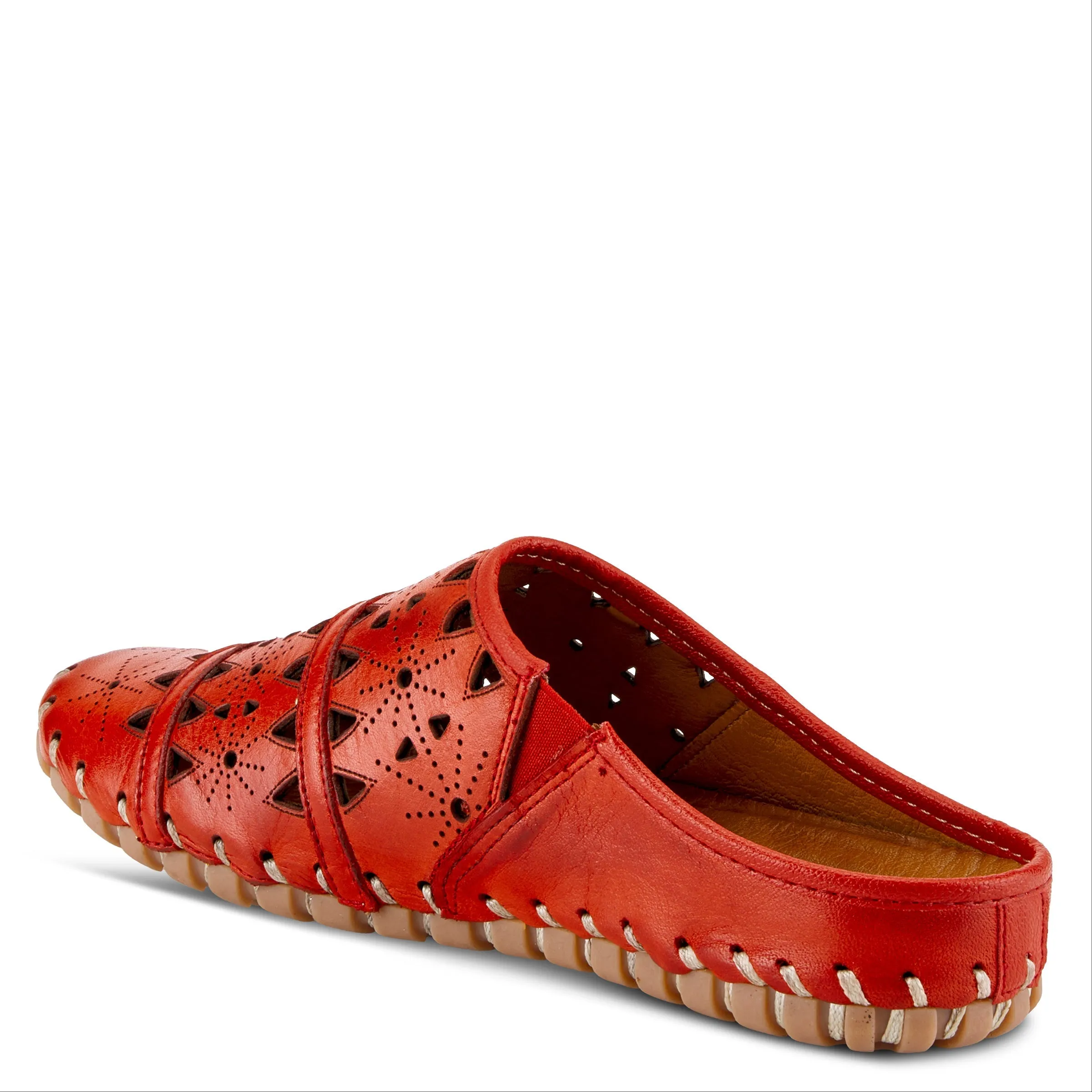 Spring Step Shoes Fusalide Women’s Leather Slip On Clog Shoes