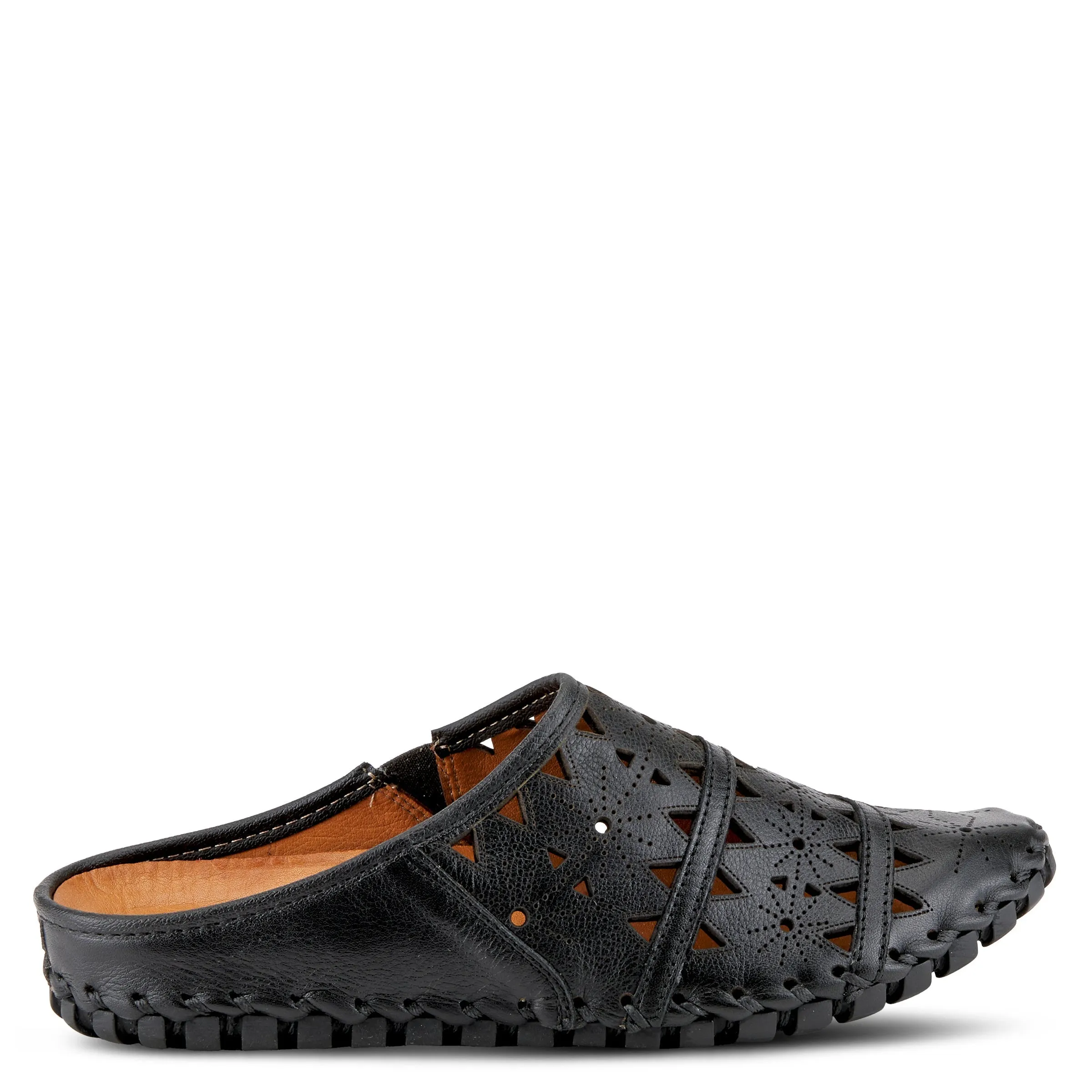 Spring Step Shoes Fusalide Women’s Leather Slip On Clog Shoes