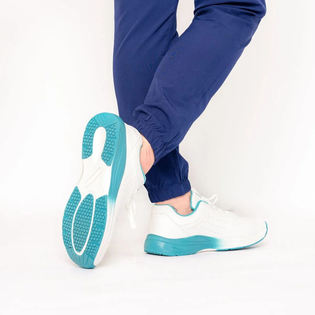 Stride Cushion Shoes - Turquoise