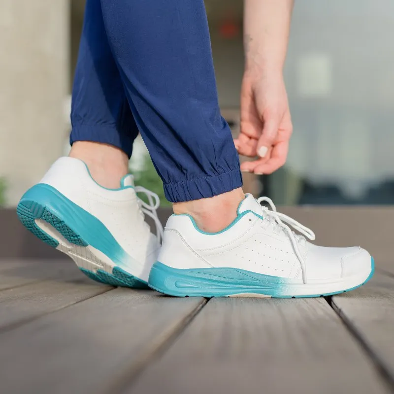 Stride Cushion Shoes - Turquoise