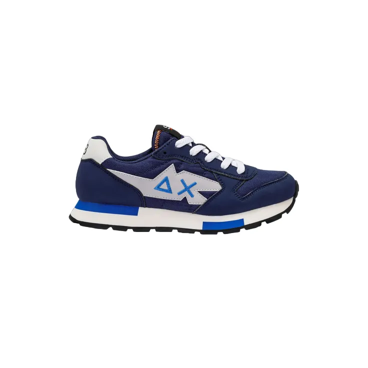 Sun68 scarpa sneakers da ragazzo Jaki Niki Solid Z43321T 07 blu