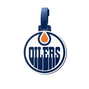 The Sports Vault NHL Edmonton Oilers Jumbo Luggage Tag