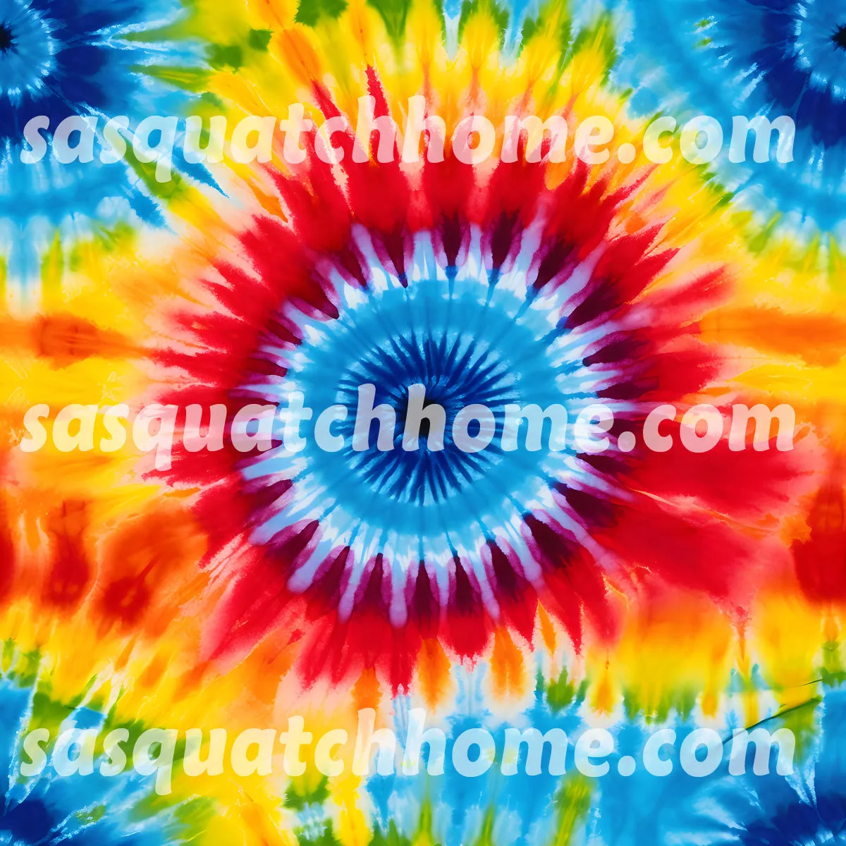 Tie Dye Designs, Women's Slip On Sneakers
