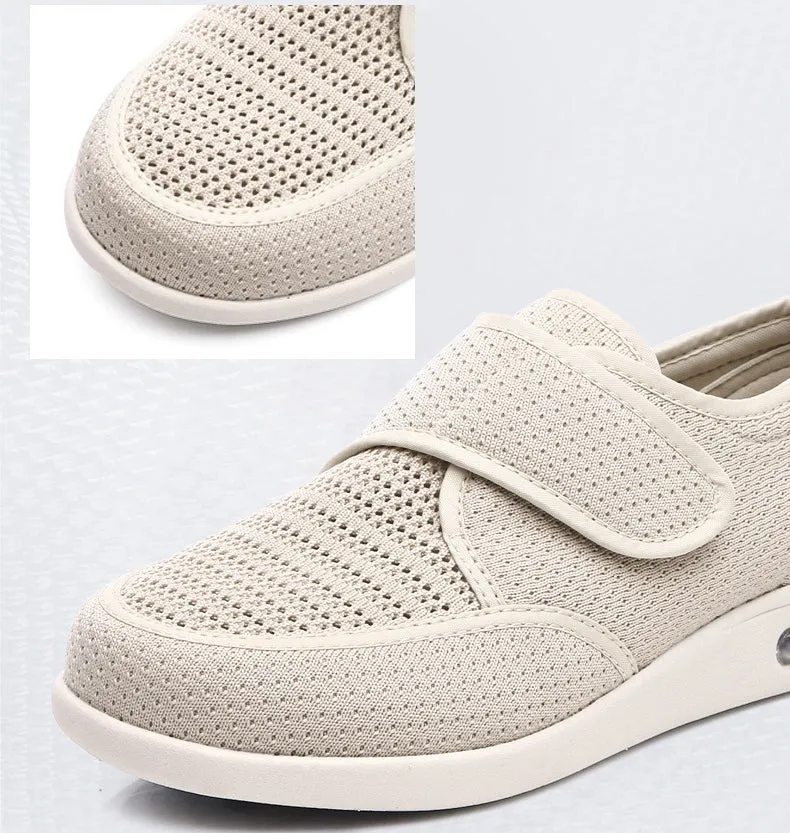 Vanccy Plus Size Wide Diabetic Shoes For Swollen Feet Width Shoes-NW012