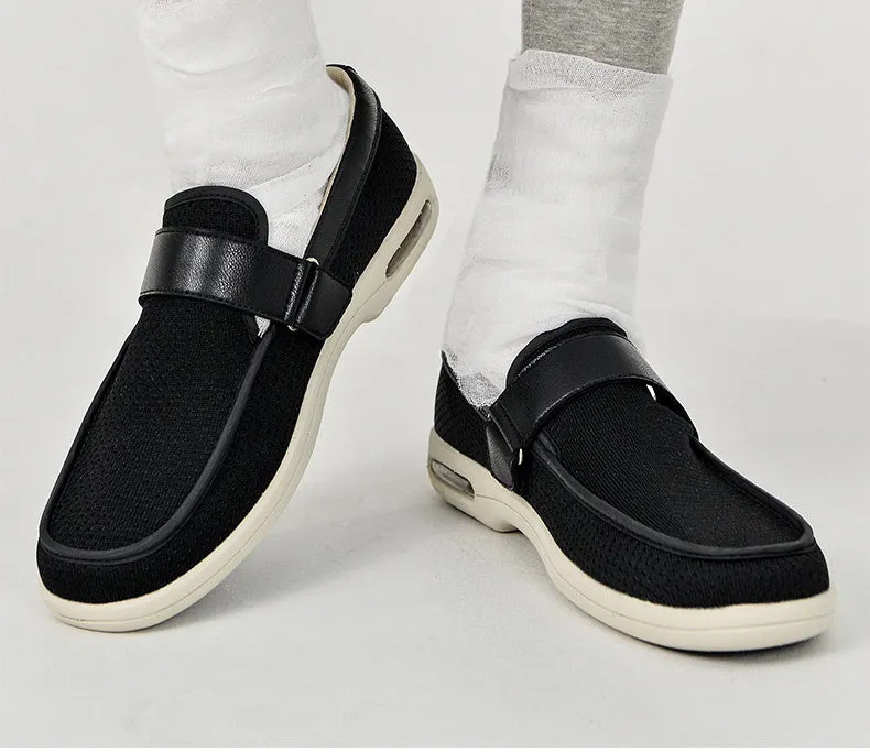 Vanccy Plus Size Wide Diabetic Shoes For Swollen Feet Width Shoes-NW043