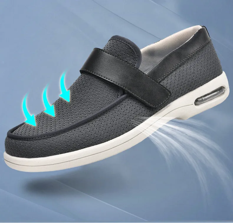 Vanccy Plus Size Wide Diabetic Shoes For Swollen Feet Width Shoes-NW043
