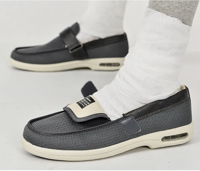 Vanccy Plus Size Wide Diabetic Shoes For Swollen Feet Width Shoes-NW043