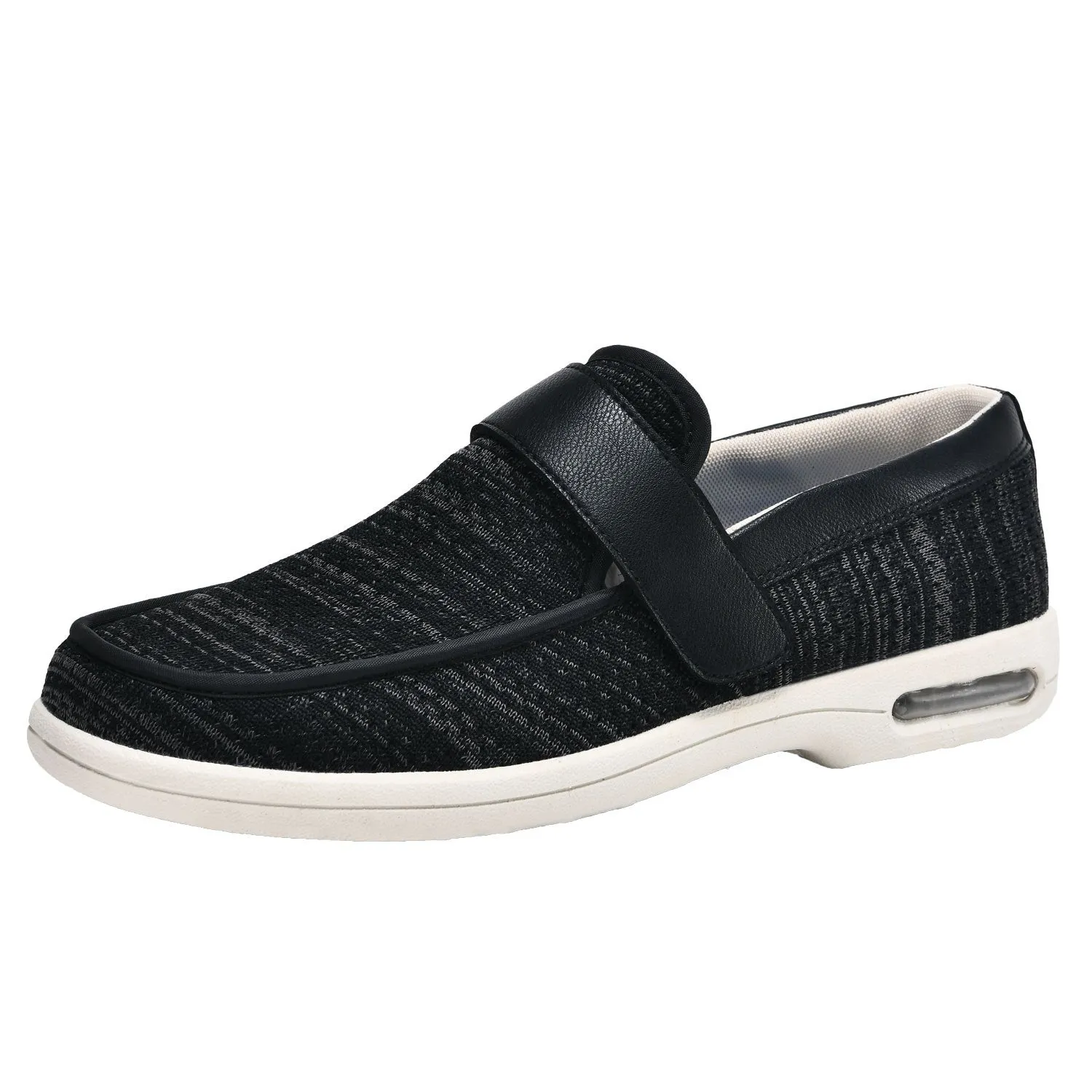 Vanccy Plus Size Wide Diabetic Shoes For Swollen Feet Width Shoes-NW043