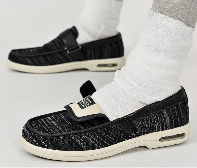 Vanccy Plus Size Wide Diabetic Shoes For Swollen Feet Width Shoes-NW043