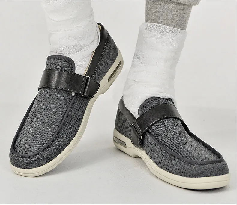 Vanccy Plus Size Wide Diabetic Shoes For Swollen Feet Width Shoes-NW043