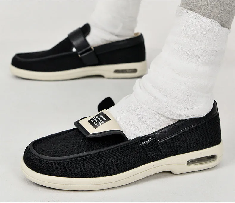 Vanccy Plus Size Wide Diabetic Shoes For Swollen Feet Width Shoes-NW043