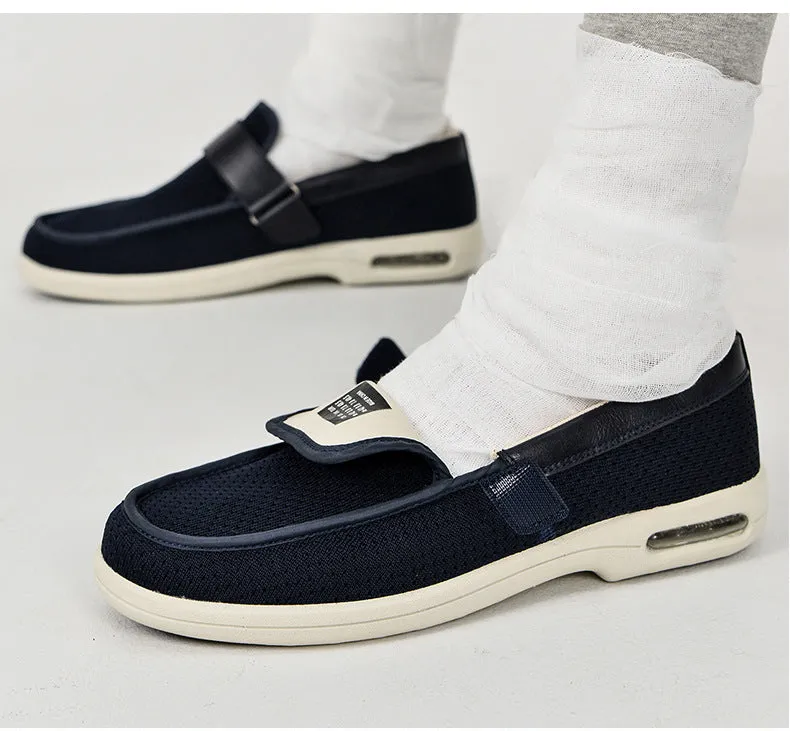 Vanccy Plus Size Wide Diabetic Shoes For Swollen Feet Width Shoes-NW043