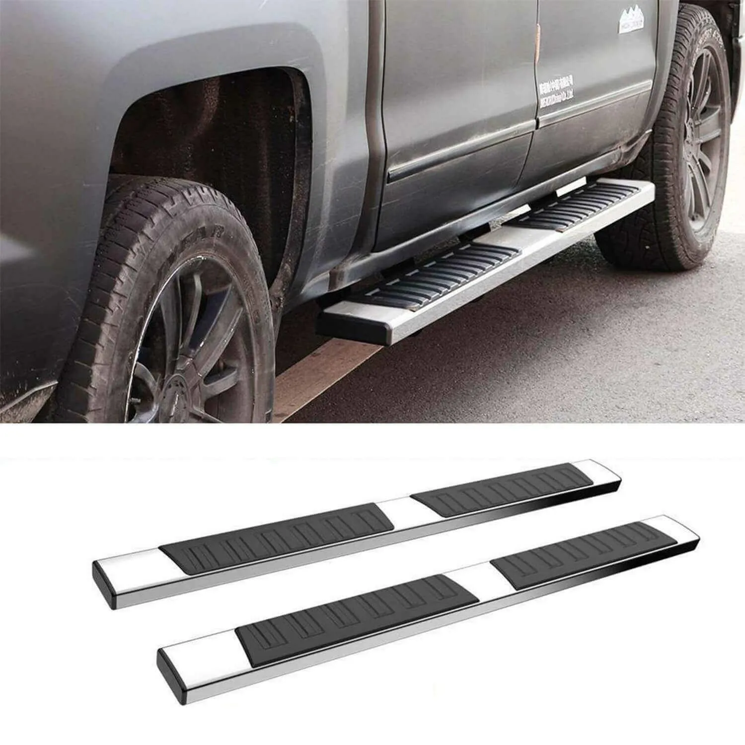 YITAMOTOR Official Store 2019-2024 Chevy Silverado /GMC Sierra Running Boards for Chevy Silverado 1500